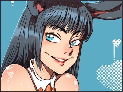 Dribbble 21 anime beauty breasts bunny ears eyes girl heart ice manga sex