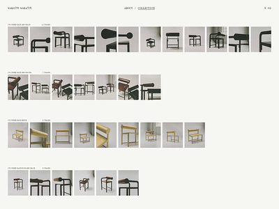Waka Waka, Collection N°02 — 002 architecture design furniture los angeles losangeles portfolio typogaphy