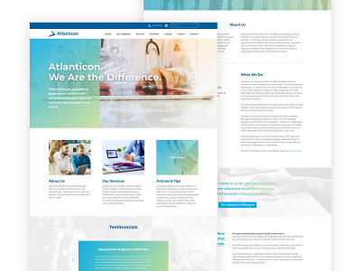 Atlanticon design digital designer graphic design graphic designer landing page typography ui design ux design ux ui ux ui design web design web designer