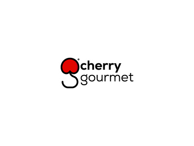 Cherry Gourmet | Brand Identity branding design food and beverage home made food icon logo minimal