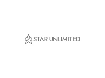 STAR UNLIMITED | Brand Identity advertising agency branding design logo minimal