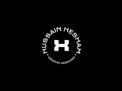 Hussain Hesham branding design icon logo minimal symbol mark