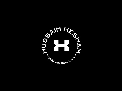 Hussain Hesham branding design icon logo minimal symbol mark