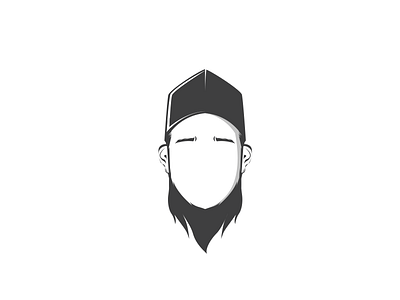 Muslimin silhouette avatar islam logo moslem silhouette