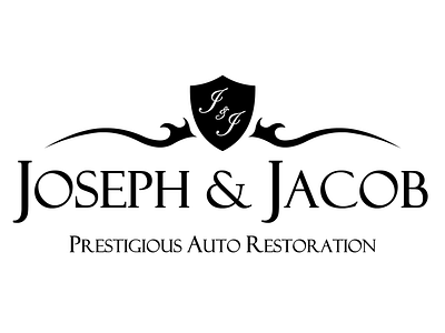 Joseph & Jacob auto black car logo prestigious restoration wash white