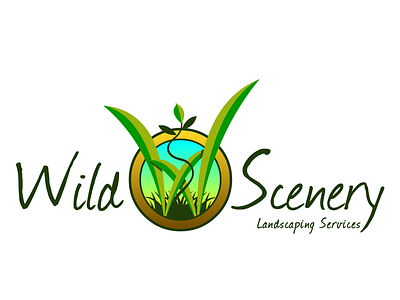 Wild Scenery Landscaping landscaping logo scenery wild