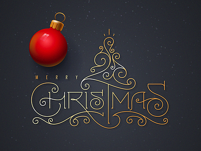 Merry Christmas caligrafía calligraphy lettering letters type typo typography