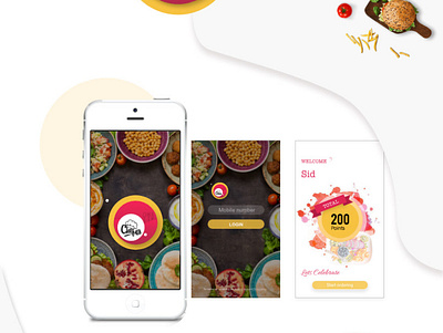 Chef - Food delivery platform design illustration interface design ui designer ux ux designer visual design