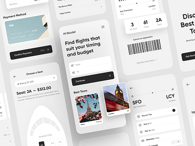 Air Ticket App Concept