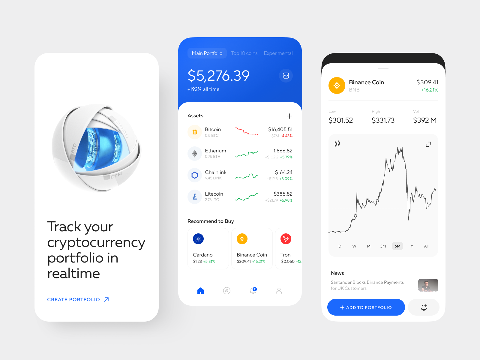 cryptocurrency design apps