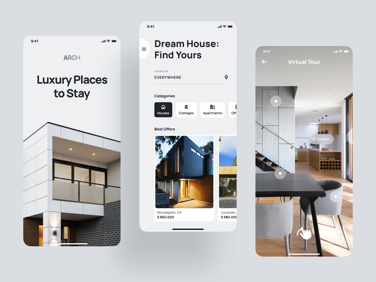 Elite Apartments Rental App Design by Conceptzilla on Dribbble