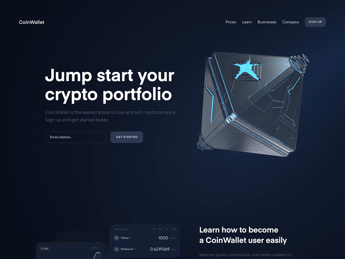 UX For Crypto designs, themes, templates and downloadable ...