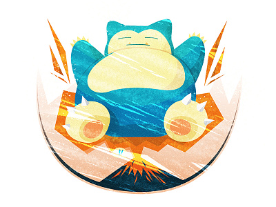 Snorlax eruption