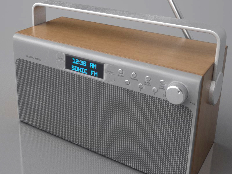 Portable radio game prop by Damir Mačković on Dribbble