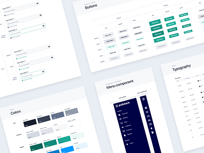 Pubstack design system analytic button dashboard data dataviz designsystem figma input layout