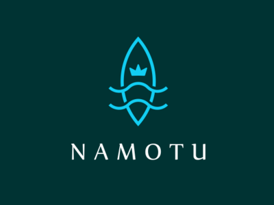 namotu crown design designs icon logo logos monogram sail
