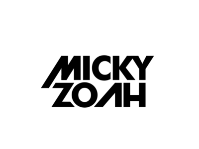 MICKY ZOAH app badge best branding design designs dj icon illustration illustrator image logo logos monogram pictogram type typography vector vintage wordmark