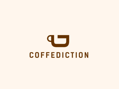 COFFEDICTION best design designs icon illustration illustrator logo logos monogram pictogram