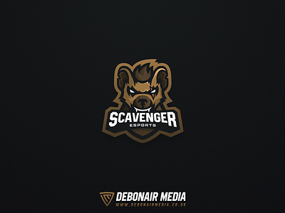 Hyena Mascot Logo