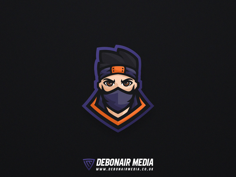 Ninja Mascot Logo by Debonair Media on Dribbble