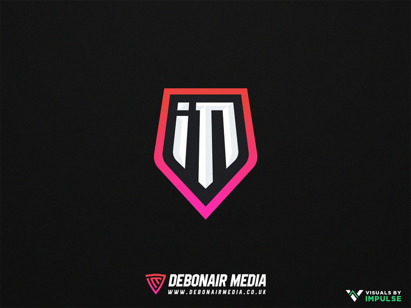 Im Shield Logo Design By Debonair Media For Visuals By Impulse On