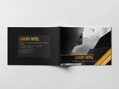 Luxury Hotel Brochure agency brochure bifold brochure book brochure design brochure template business brochure company profile corporate brochure hotel