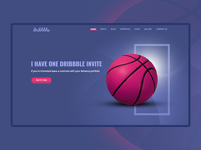 Dribbble invite