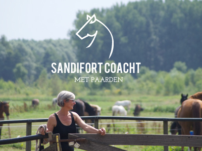 Sandifort coacht met paarden