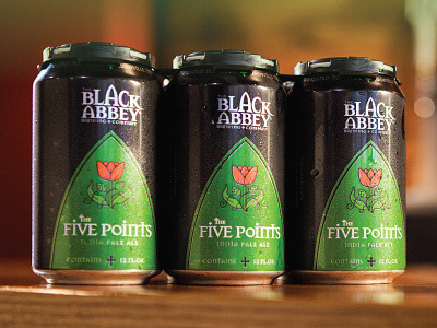 5 Points IPA for The Black Abbey Brewing Company