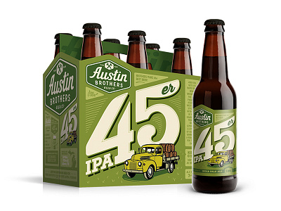 45er IPA for Austin Bros