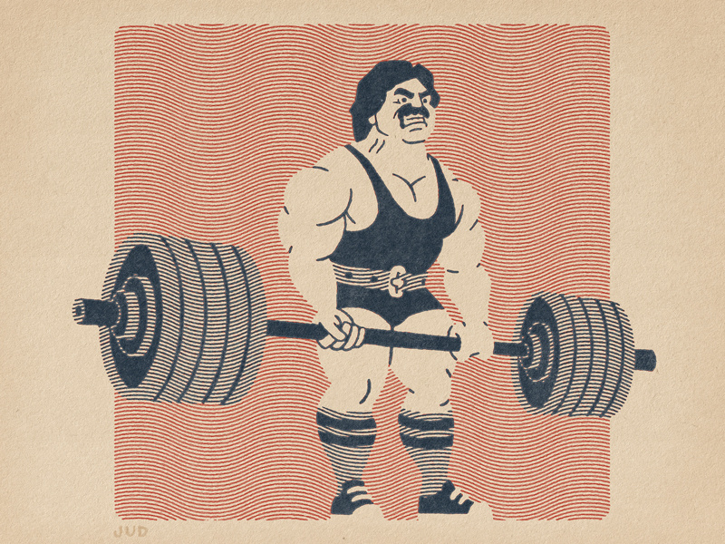 DEADLIFT icon monoline geometric flat design deadlift crossfit pattern powerlifting shirt design design logo vector illustration