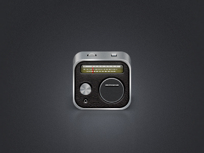 Old Radio icon by Artur Kasimov on Dribbble