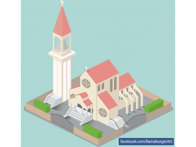 Church Bell illustrator photoshop vector