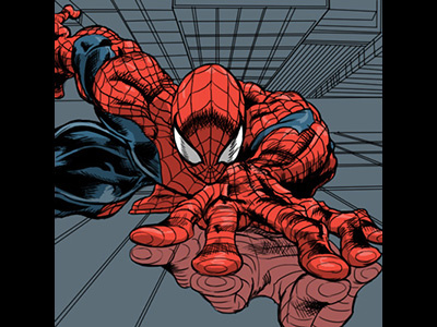 Drawing Spider Man