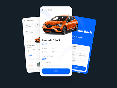 Car rental application application car car rent car rental car rental app design mobile mobile app mobile application mobile design rent rental ui ux