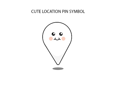 Location Symbol application cute icon location pin symbol ui ux