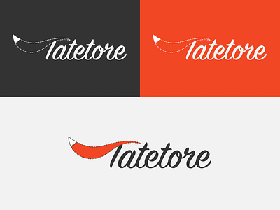 Tateore fashion brand logo design