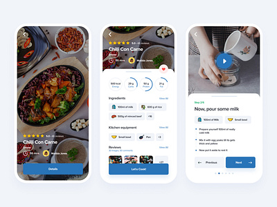 Cooking App Template Free