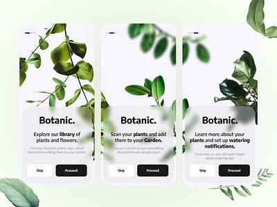 Botanic. Plants Library App 🌱