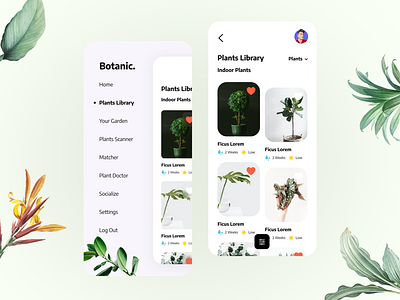 Botanic. Plants Library App 🌱