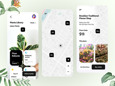 Botanic. Plants Library App 🌱