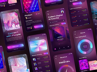 NFT Marketplace Concept App 🎨