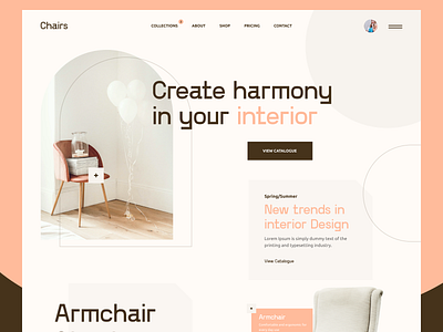 Modern Furniture Web Design