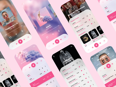 Daily UI #17 Music Player App app app design best design daily ui daily ui challenge design mobile music music player ui ui ux ui design user experience user interface ux ux design