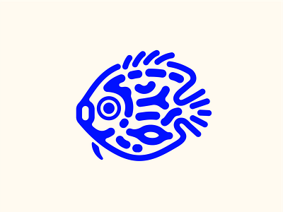 discus - cool fish 2d design fish fish design fish logo fishing icon illustration illustrator vector