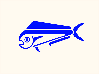 cool fish - mahi mahi 2d design fish fish design fish logo fishing icon illustration illustrator vector