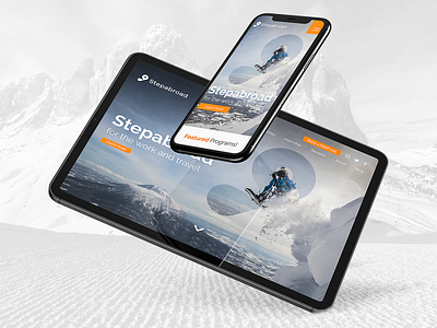 Website - Stepabroad design landing page ui ui design useexperiencer user interfaces ux ux design web website