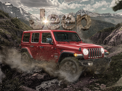 Photo Retouching - Jeep Wrangler