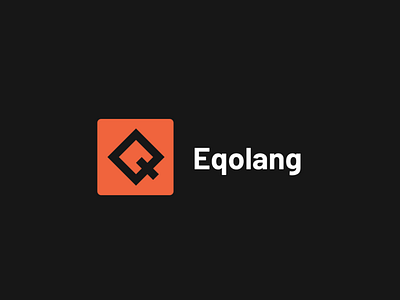 Eqolang adwher eqo lang logo minimal