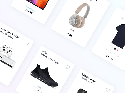 E-Commerce Product Cards